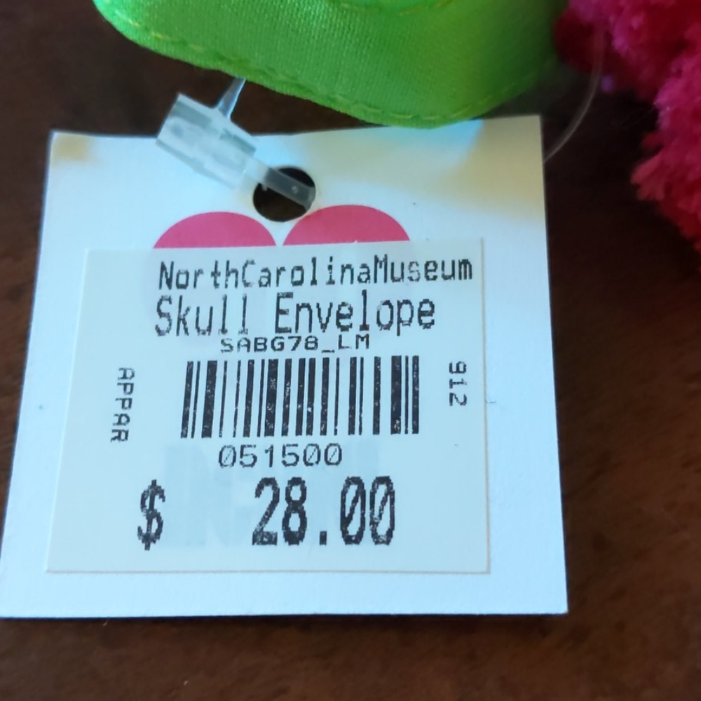 Day of the Dead purse (green, pink)  NWT - Picture 3 of 11